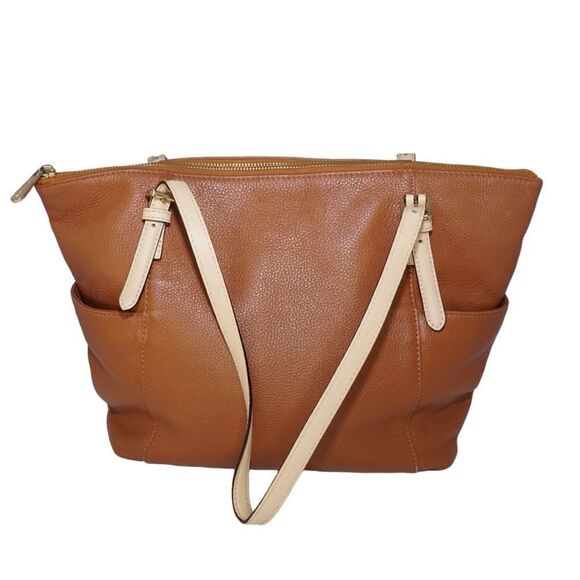 Michael Kors Brown Leather Shoulder Bag - Picture 2 of 6